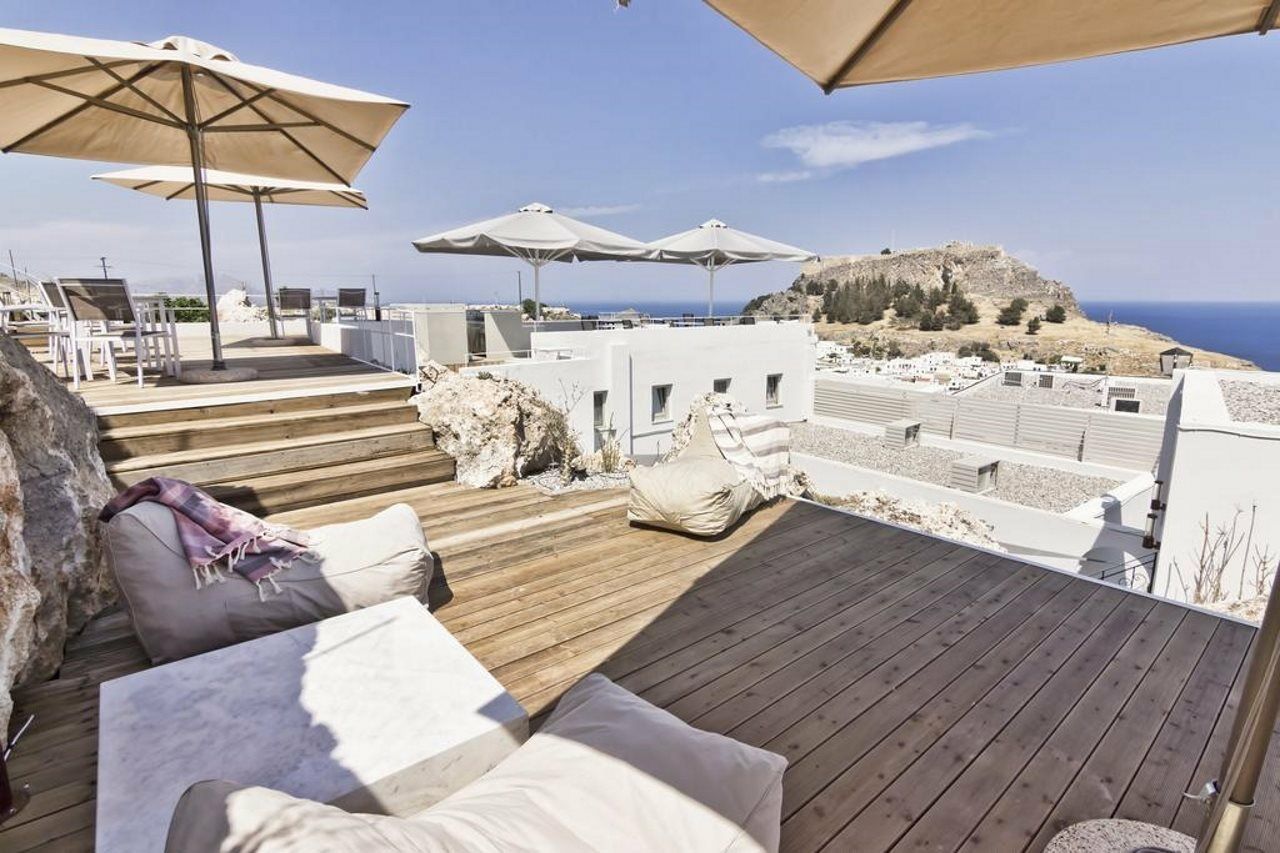 Lindos Comfy Suites المظهر الخارجي الصورة